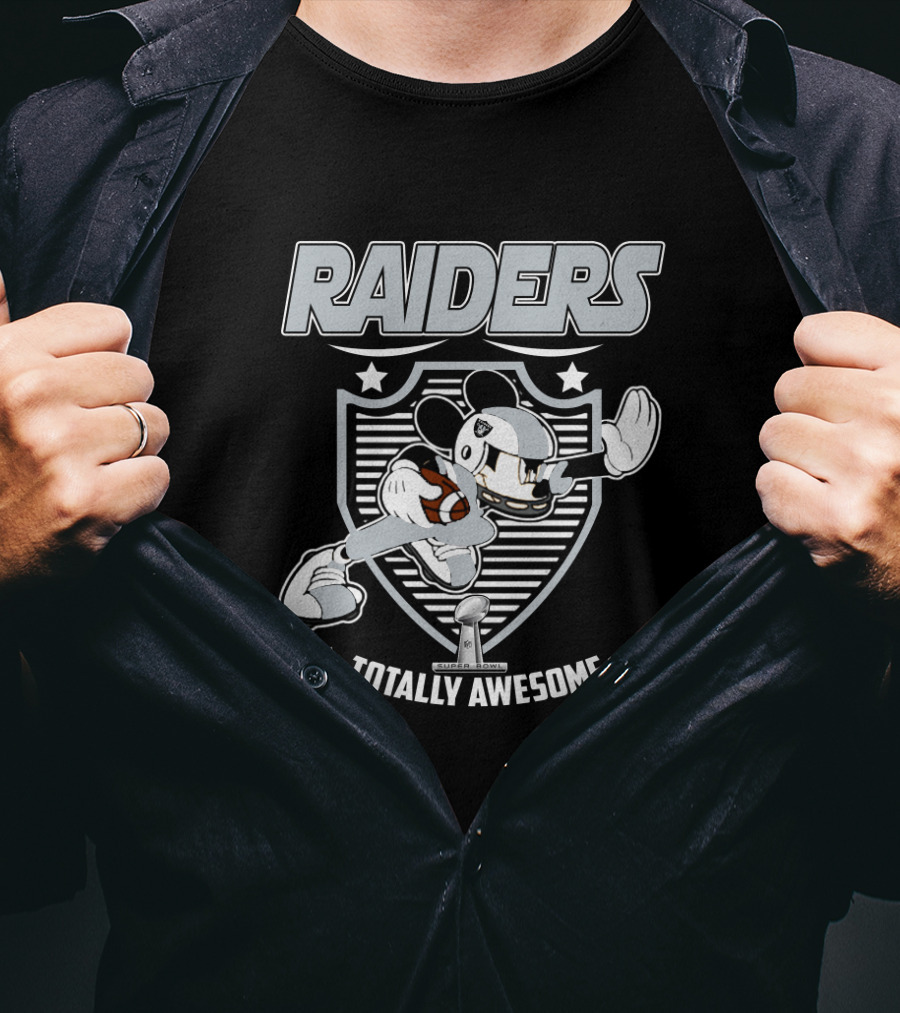 Raiders Mickey Totally Awesome T-Shirt