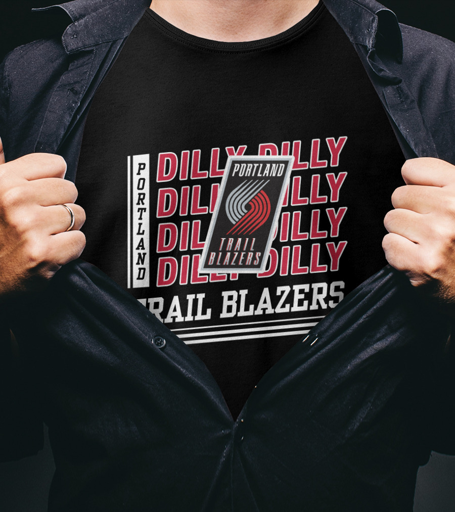 Portland Trail Blazers Dilly Dilly T-Shirt
