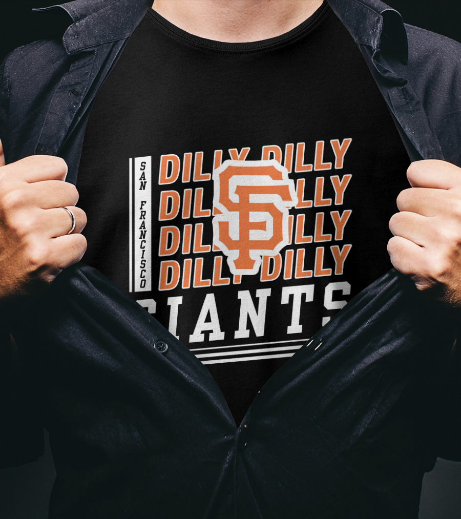 San Francisco Giants Dilly Dilly SP Logo Fan Gear T-Shirt