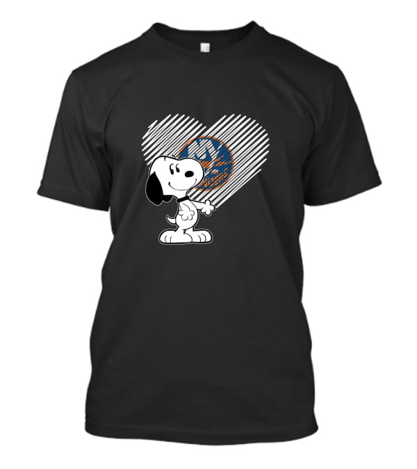 Snoopy Heart New York Islanders T-Shirt