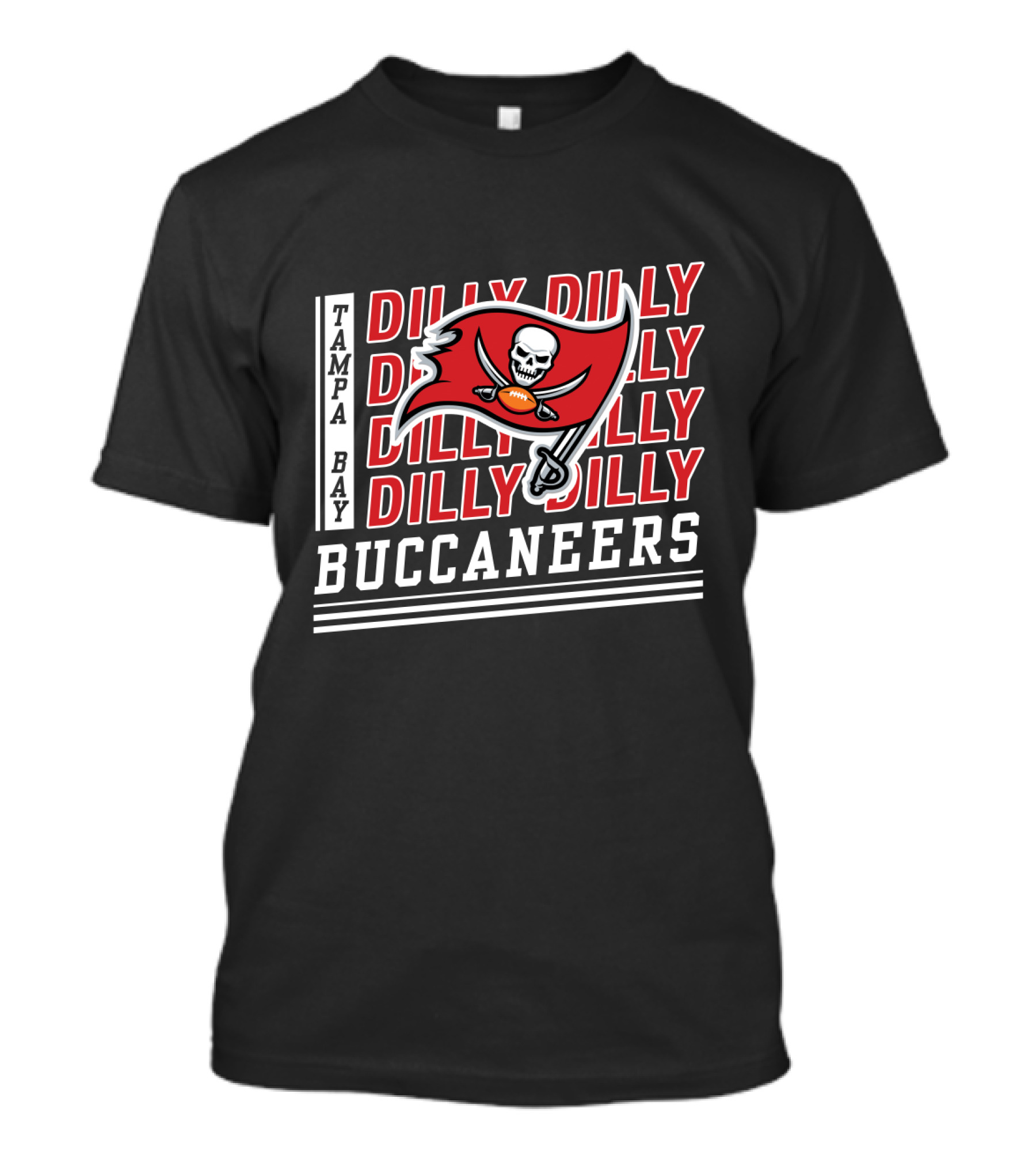 Tampa Bay Buccaneers Dilly Dilly Bud Light Football Celebration Banner T-Shirt