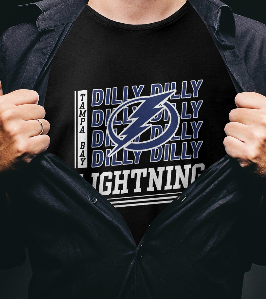 Tampa Bay Lightning Dilly Dilly Nhl Fan Celebration T-Shirt