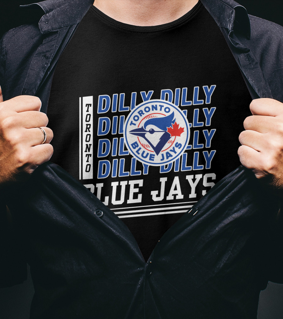 Toronto Blue Jays Dilly Dilly MLB Fan Slogan T-Shirt