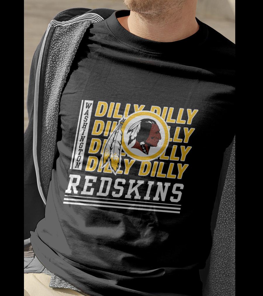 Washington Redskins Dilly Dilly Bud Light Collaboration T-Shirt