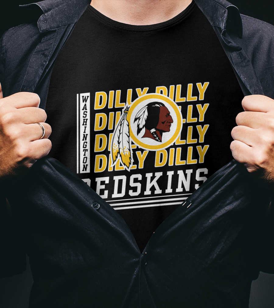 Washington Redskins Dilly Dilly Bud Light Collaboration T-Shirt