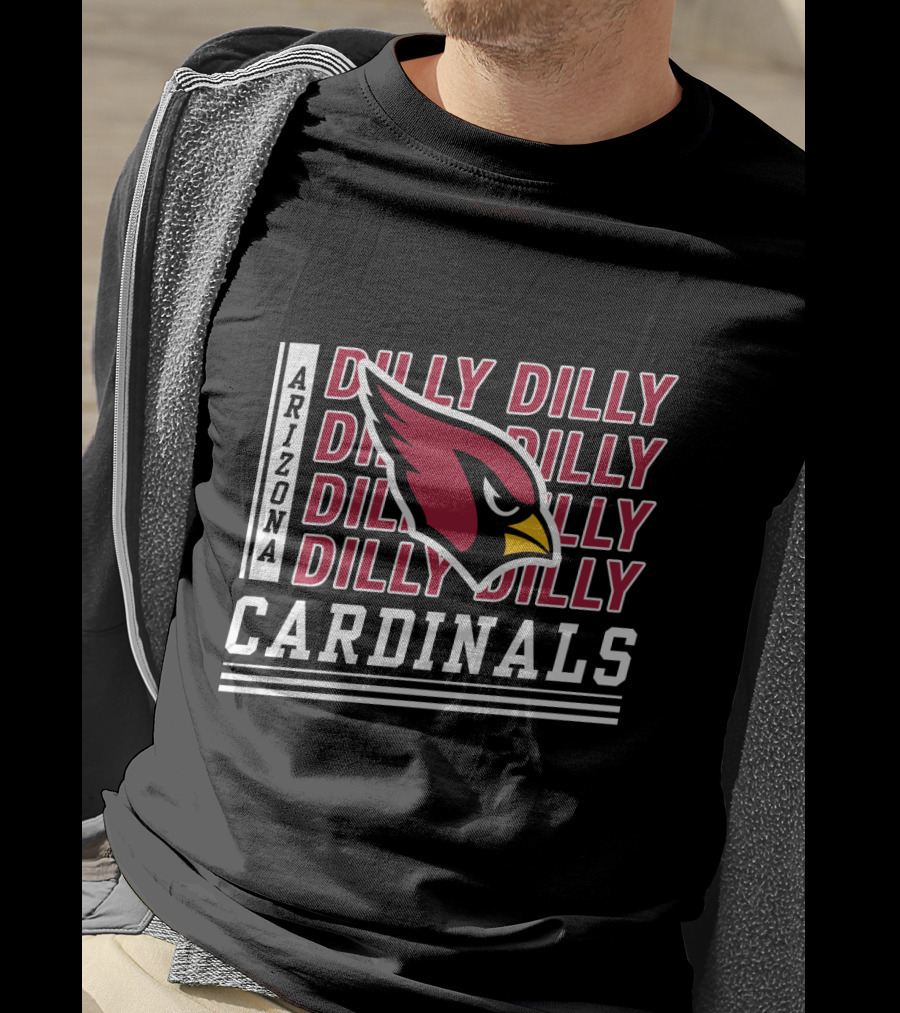 Arizona Cardinals Dilly Dilly Logo With Bud Light Collaboration T-Shirt
