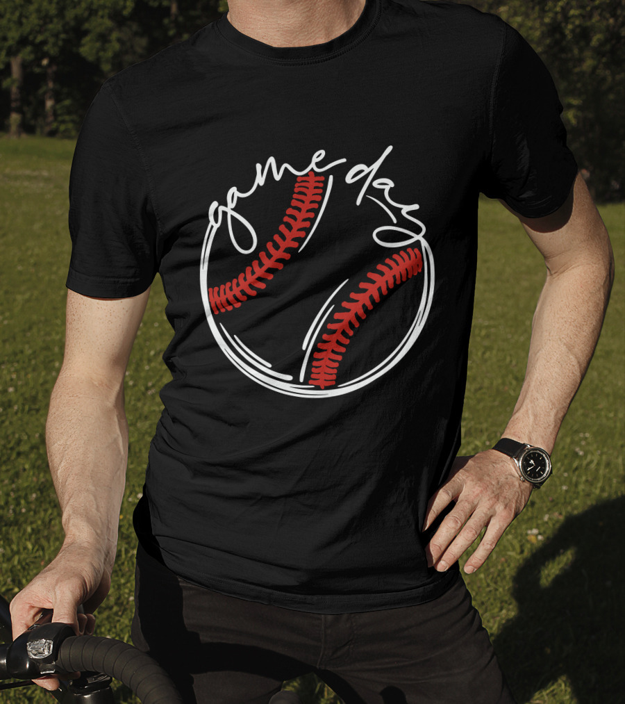 Game Day Baseball Mom Best T-Shirt