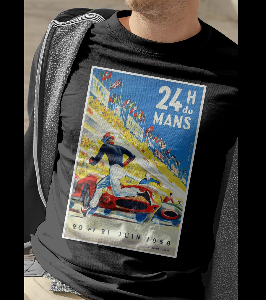 24 Heures Du Mans 20 Et 21 Juin 1959 Racing Event T-Shirt