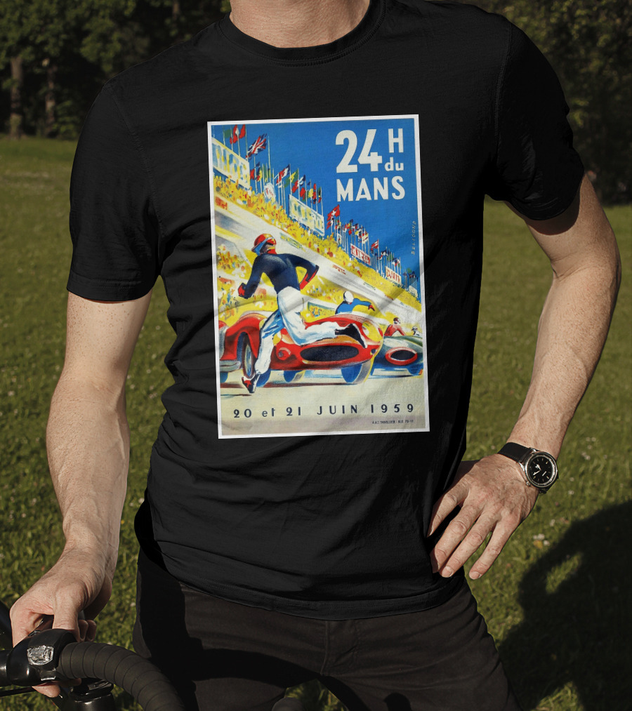 24 Heures Du Mans 20 Et 21 Juin 1959 Racing Event T-Shirt