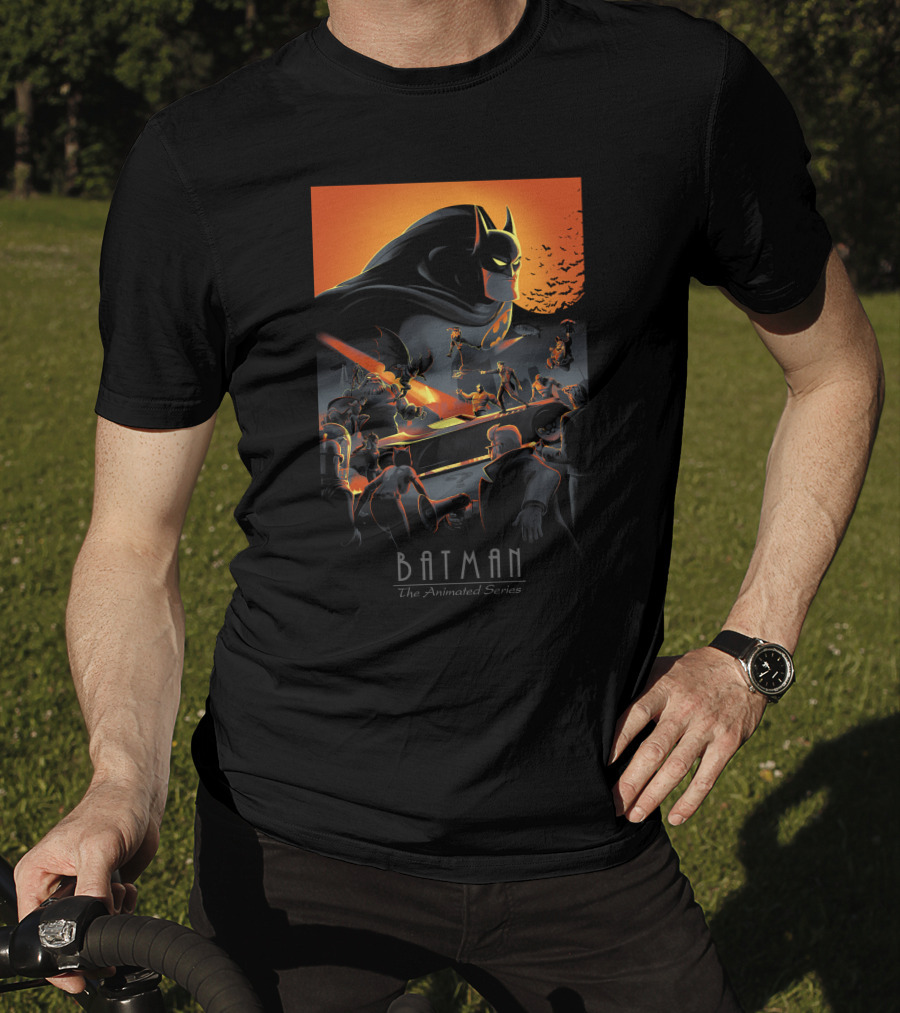 Batman The Animated Series Gotham Showdown Classic T-Shirt