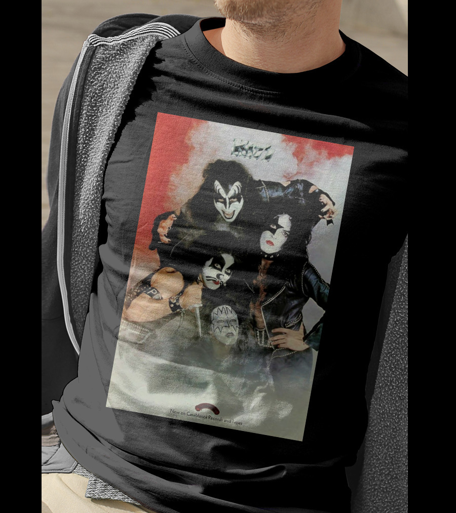 Kiss Band New On Casablanca Records And Tapes T-Shirt