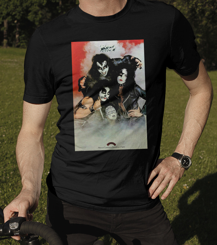Kiss Band New On Casablanca Records And Tapes T-Shirt