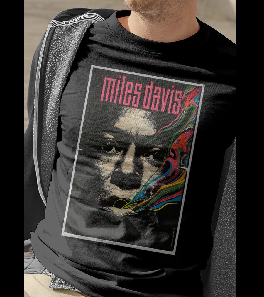 Miles Davis Psychedelic Jazz T-Shirt