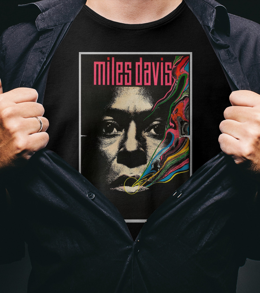 Miles Davis Psychedelic Jazz T-Shirt