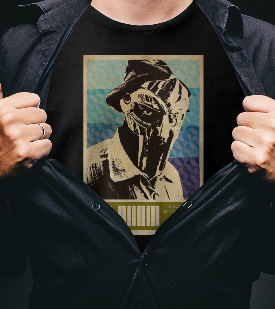 MF Doom Rappers Need To Fall Quote Design By Hip Hop T-Shirt