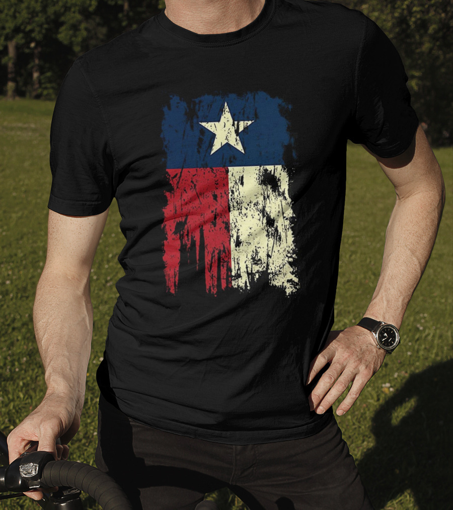 Texas Independence Day Lone Star Flag T-Shirt