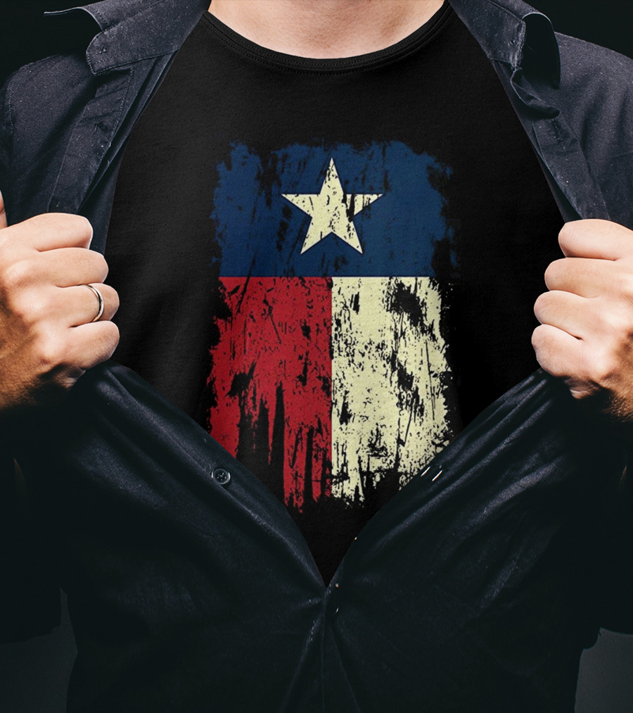 Texas Independence Day Lone Star Flag T-Shirt