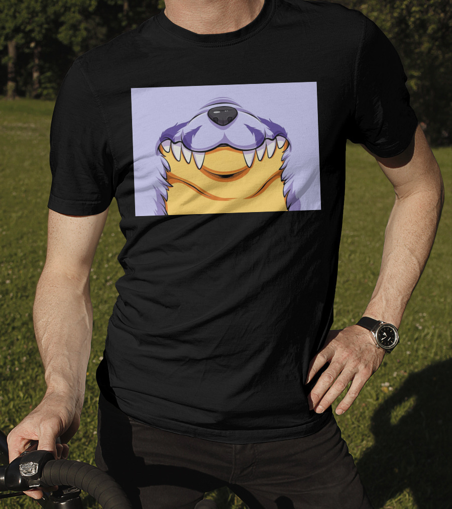 Gabu Mask Anime-Inspired Wolf Face T-Shirt