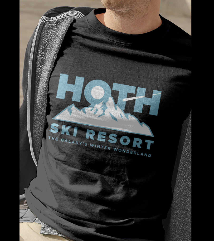 Hoth Ski Resort The Galaxy's Winter Wonderland T-Shirt