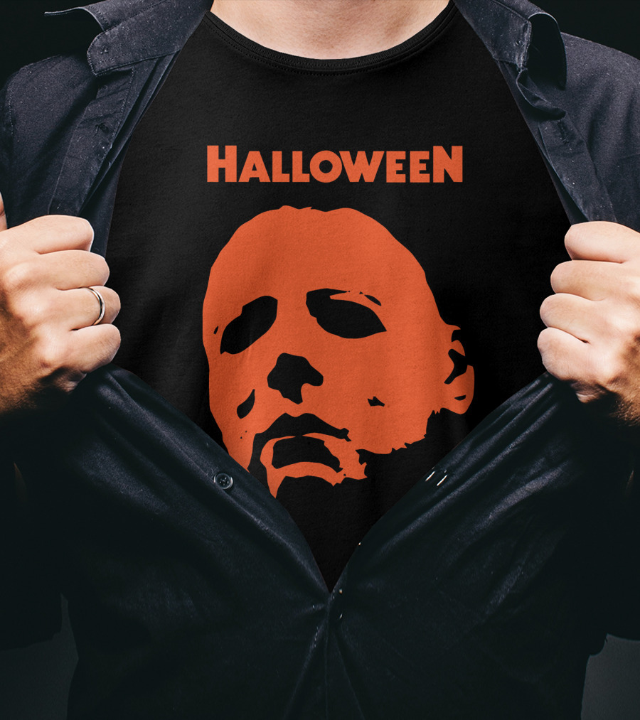 Halloween Michael Myers Face T-Shirt