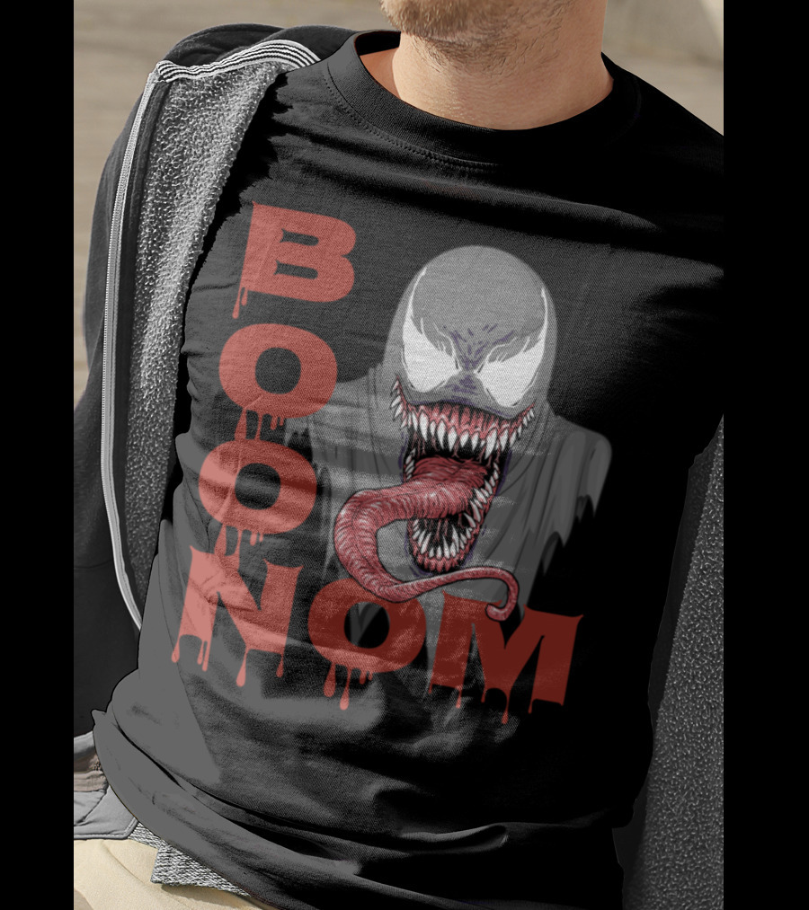 Boonom Venom-Inspired Parody Horror T-Shirt