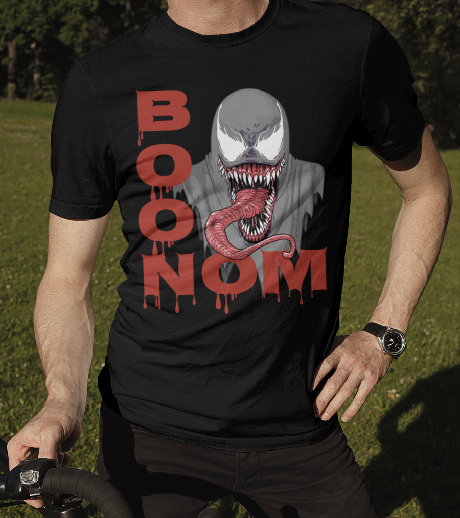 Boonom Venom-Inspired Parody Horror T-Shirt