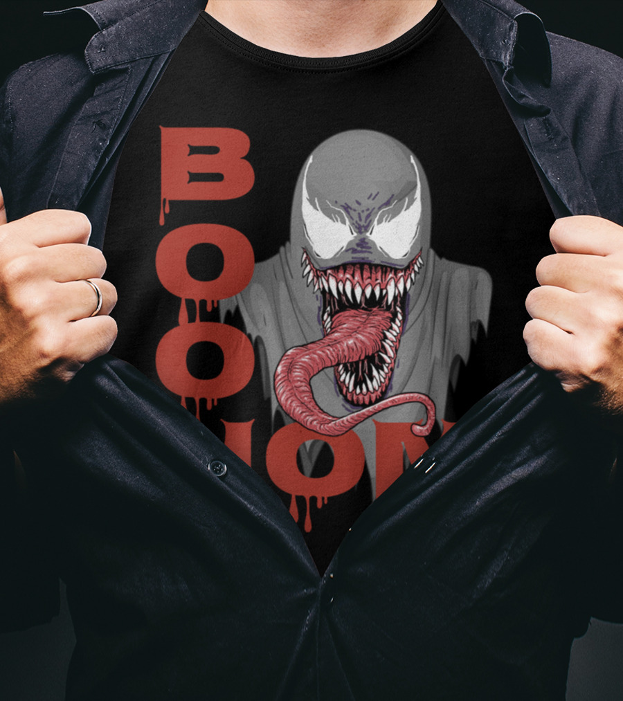 Boonom Venom-Inspired Parody Horror T-Shirt