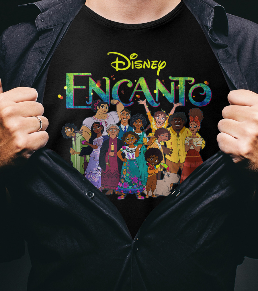 Disney Encanto Madrigal Family Characters T-Shirt