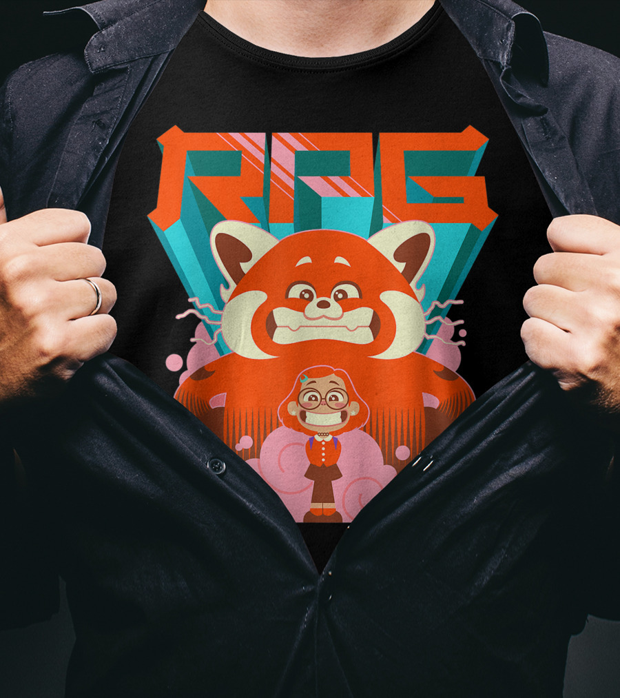 RPG Red Panda Girl Mei Disney Pixar T-Shirt