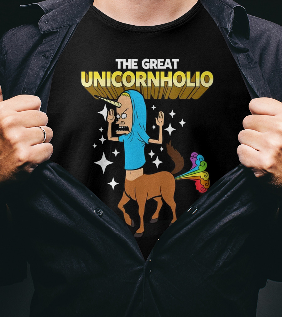 The Great Unicornholio Beavis And Butt-Head T-Shirt