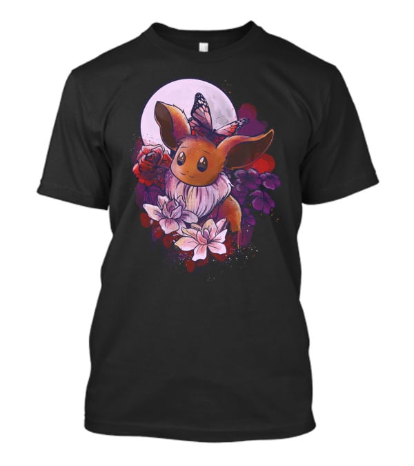Eevee Moonlight Butterfly Blossoms T-Shirt