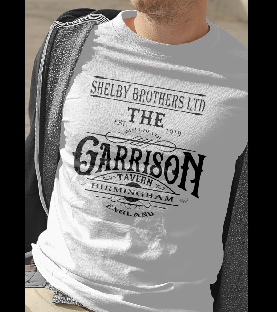 Shelby Brothers Ltd The Garrison Tavern Small Heath Birmingham England Est. 1919 T-Shirt