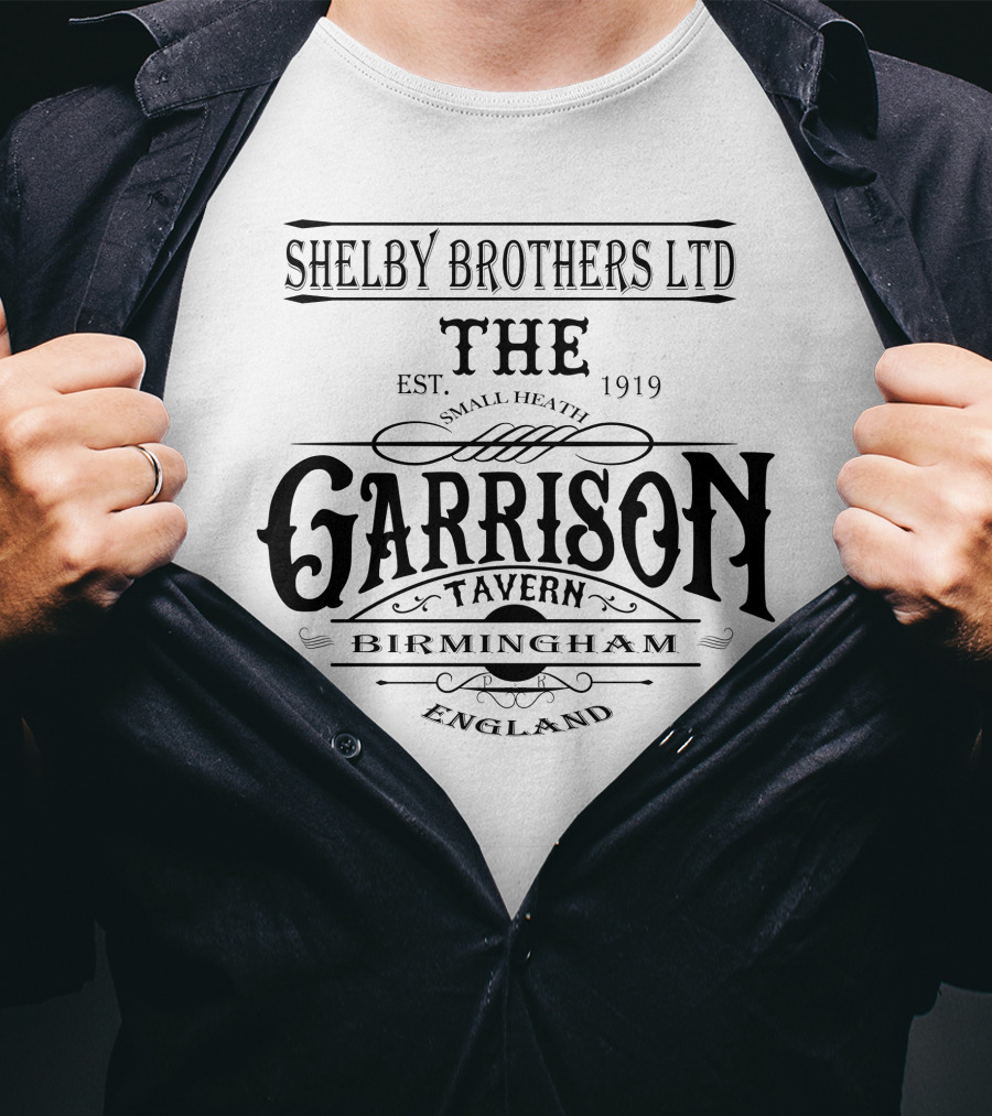Shelby Brothers Ltd The Garrison Tavern Small Heath Birmingham England Est. 1919 T-Shirt