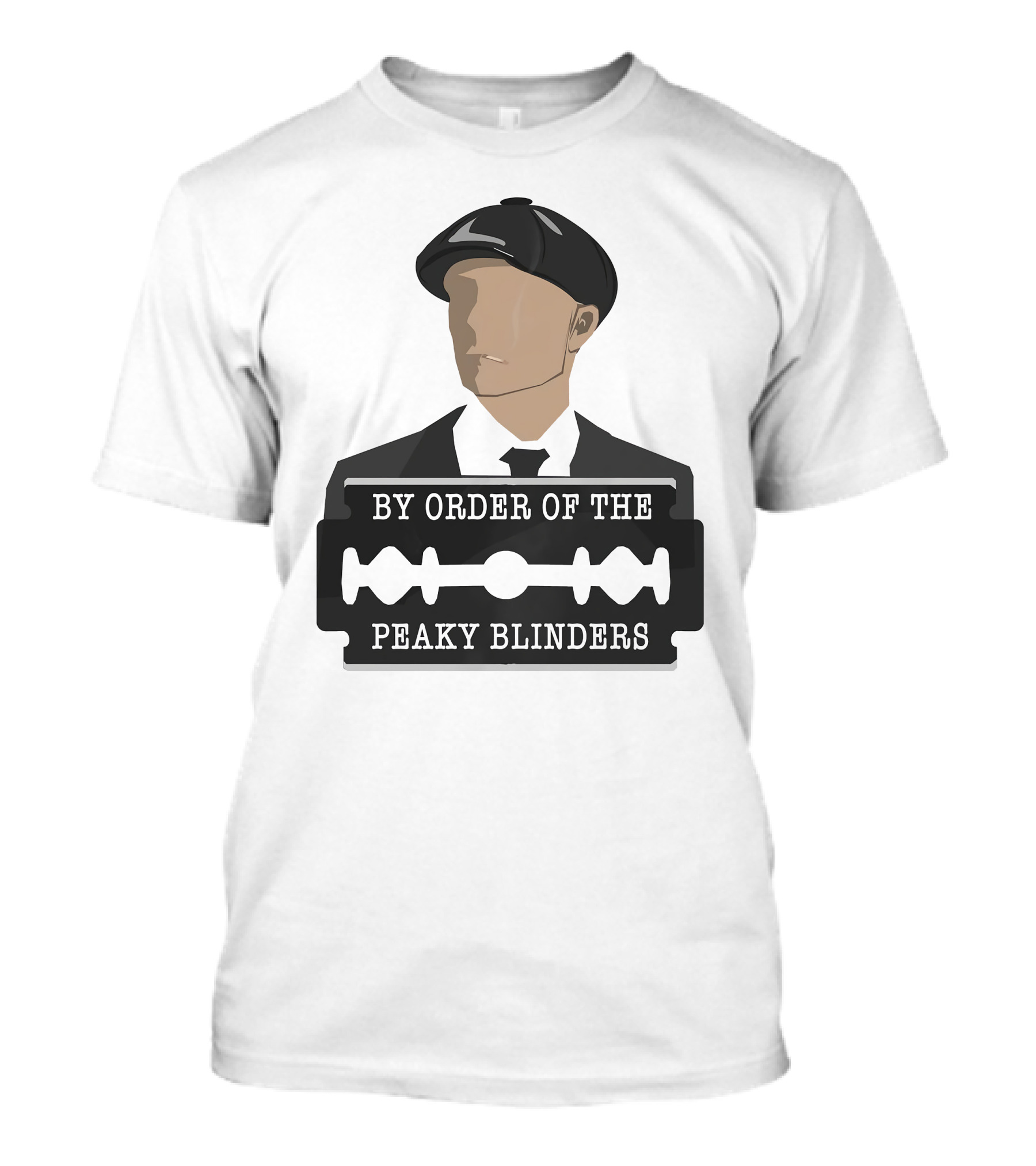 By Order Of The Peaky Blinders Razor Blade Hat T-Shirt