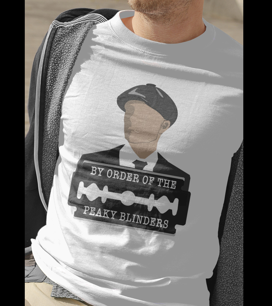 By Order Of The Peaky Blinders Razor Blade Hat T-Shirt