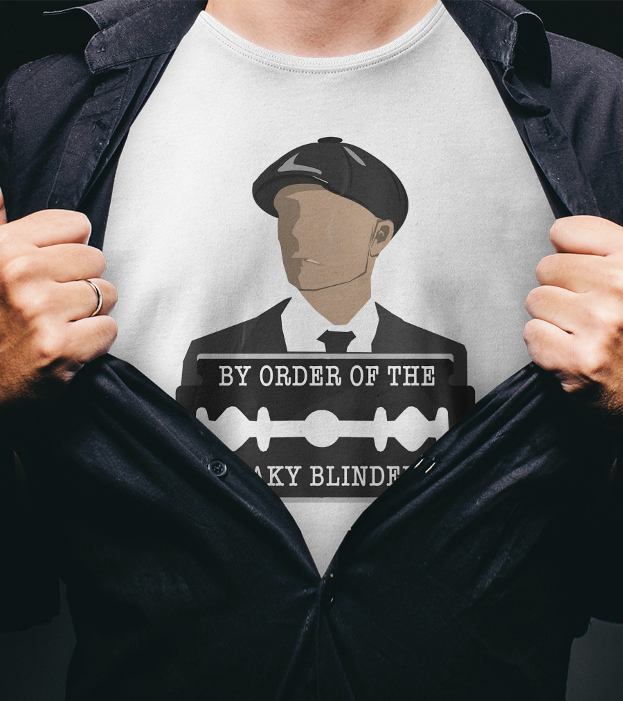 By Order Of The Peaky Blinders Razor Blade Hat T-Shirt