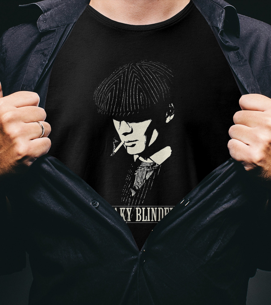 Thomas Shelby Peaky Blinders Cigarette Hat Classic T-Shirt