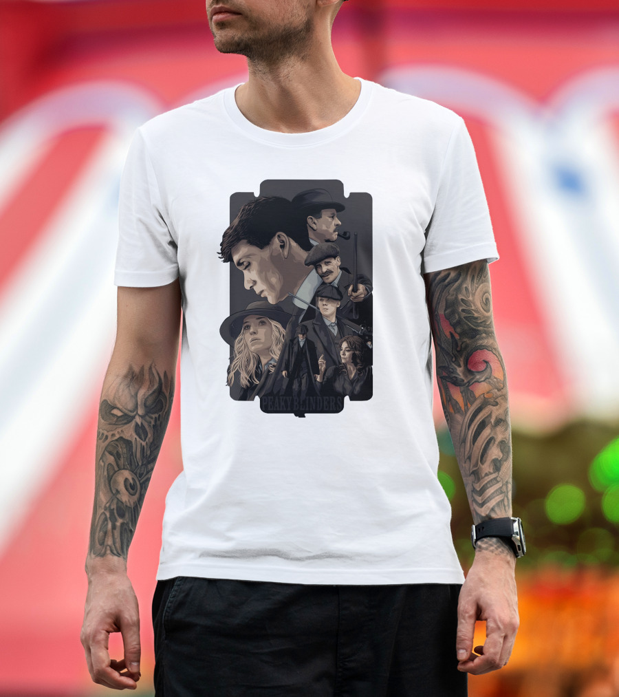 Peaky Blinders Season 1 Character Montage T-Shirt
