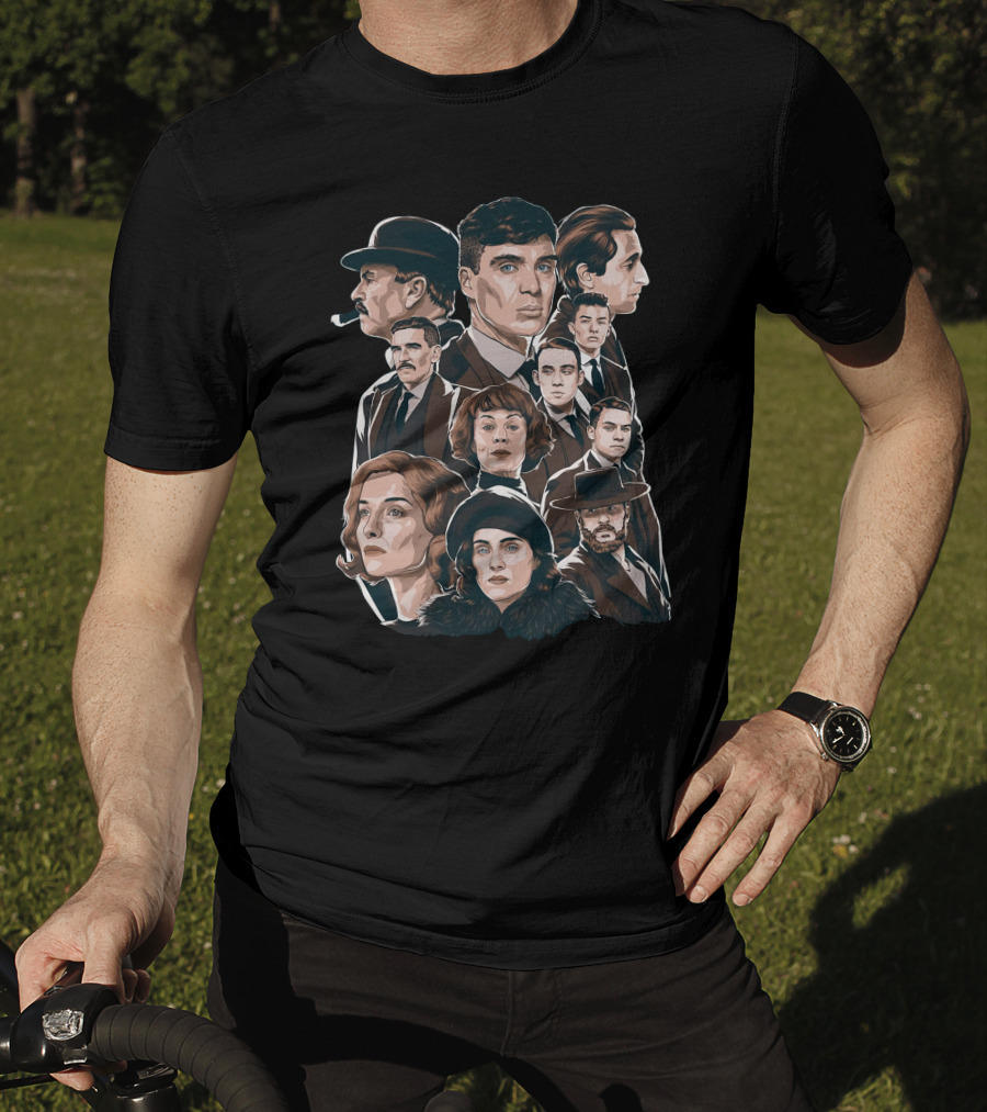 Peaky Blinders Characters Ensemble T-Shirt