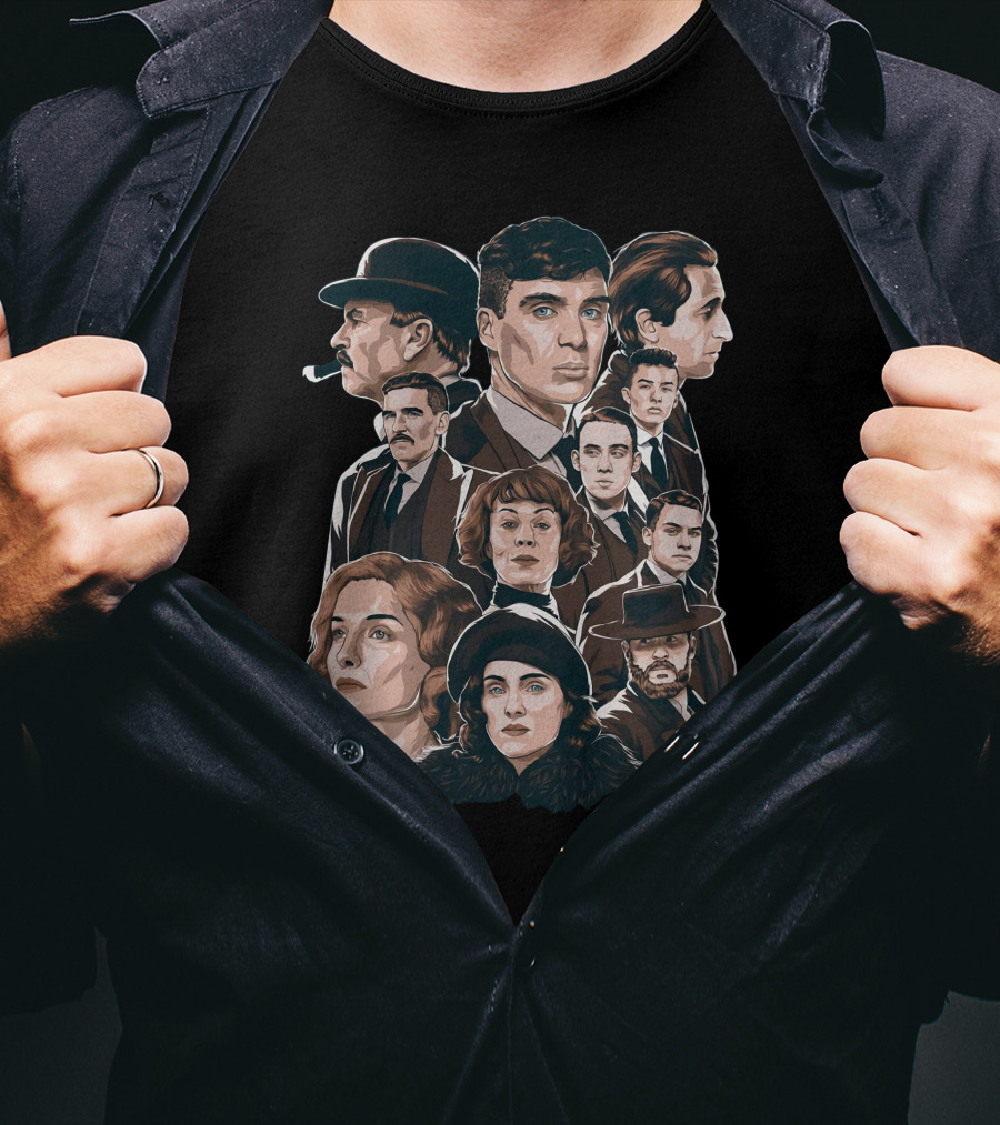 Peaky Blinders Characters Ensemble T-Shirt