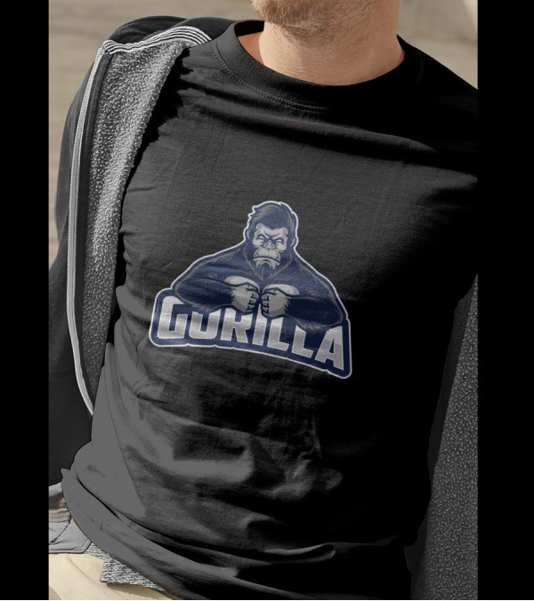 GORILLA Fierce Muscular Primate T-Shirt