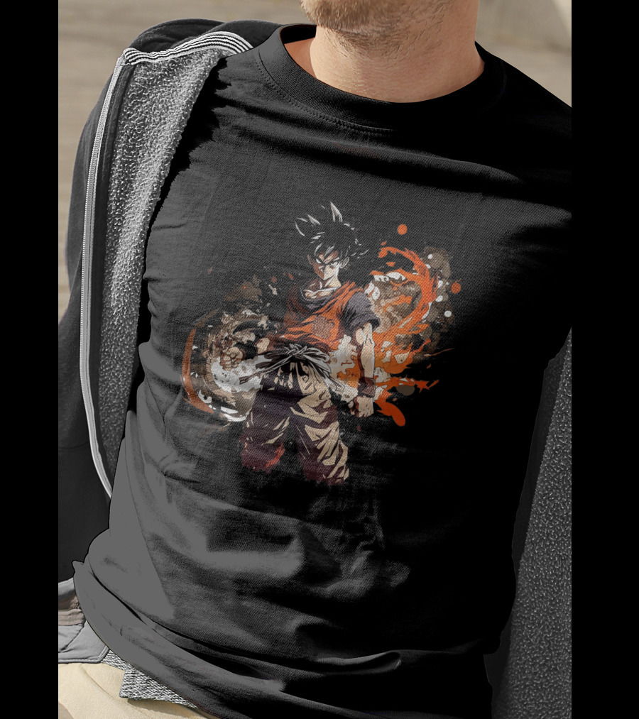 Songoku Dragon Ball Power Stance T-Shirt