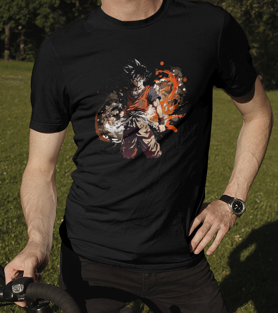 Songoku Dragon Ball Power Stance T-Shirt
