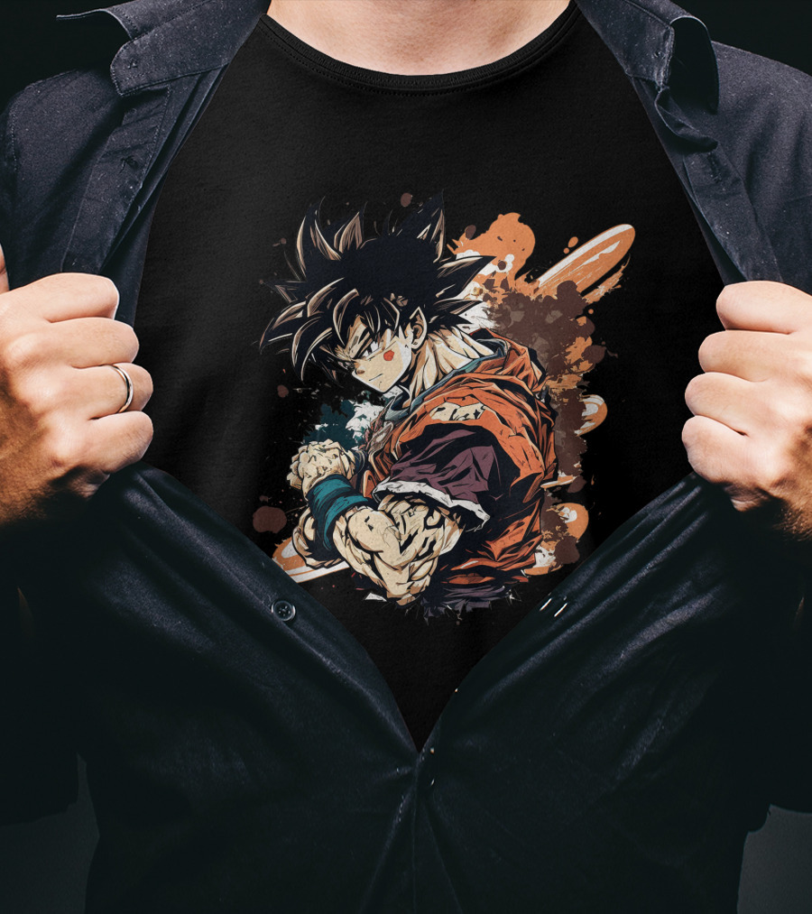 Songoku Dragon Ball Anime Manga Super Saiyan T-Shirt