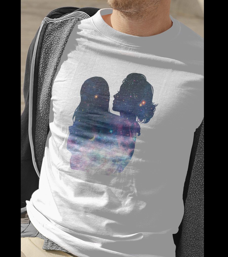 Mother Love In Me Celestial Galaxy T-Shirt