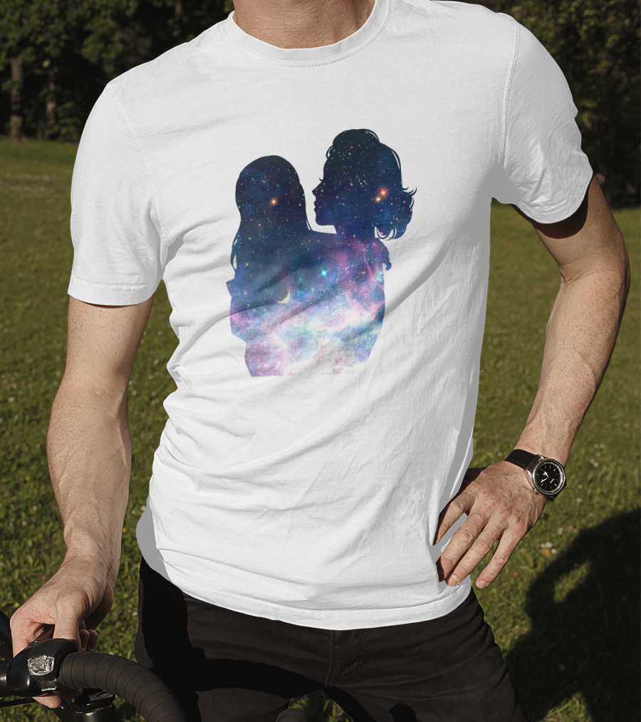 Mother Love In Me Celestial Galaxy T-Shirt