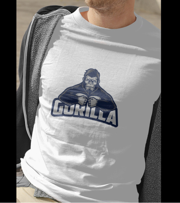 Gorilla Logo Strong Powerful T-Shirt