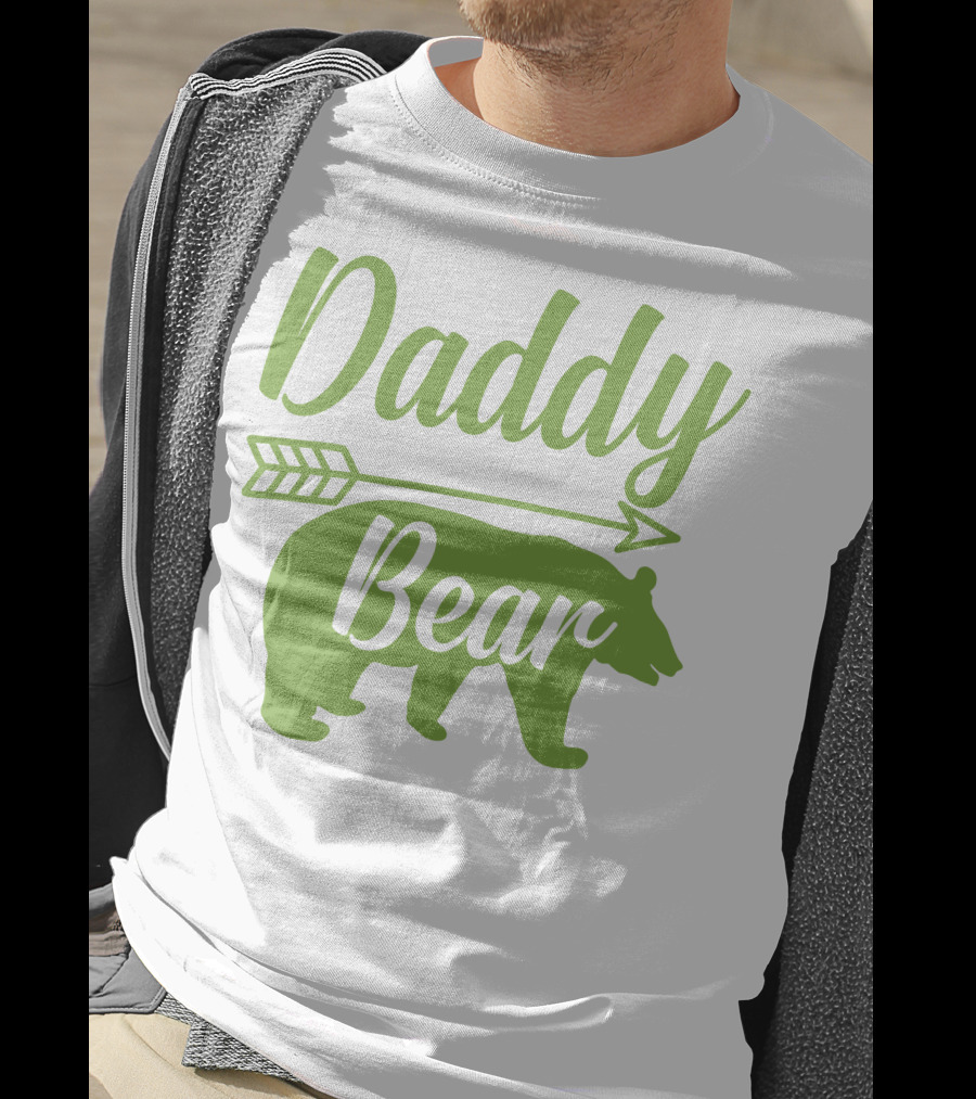 Daddy Bear Arrow T-Shirt