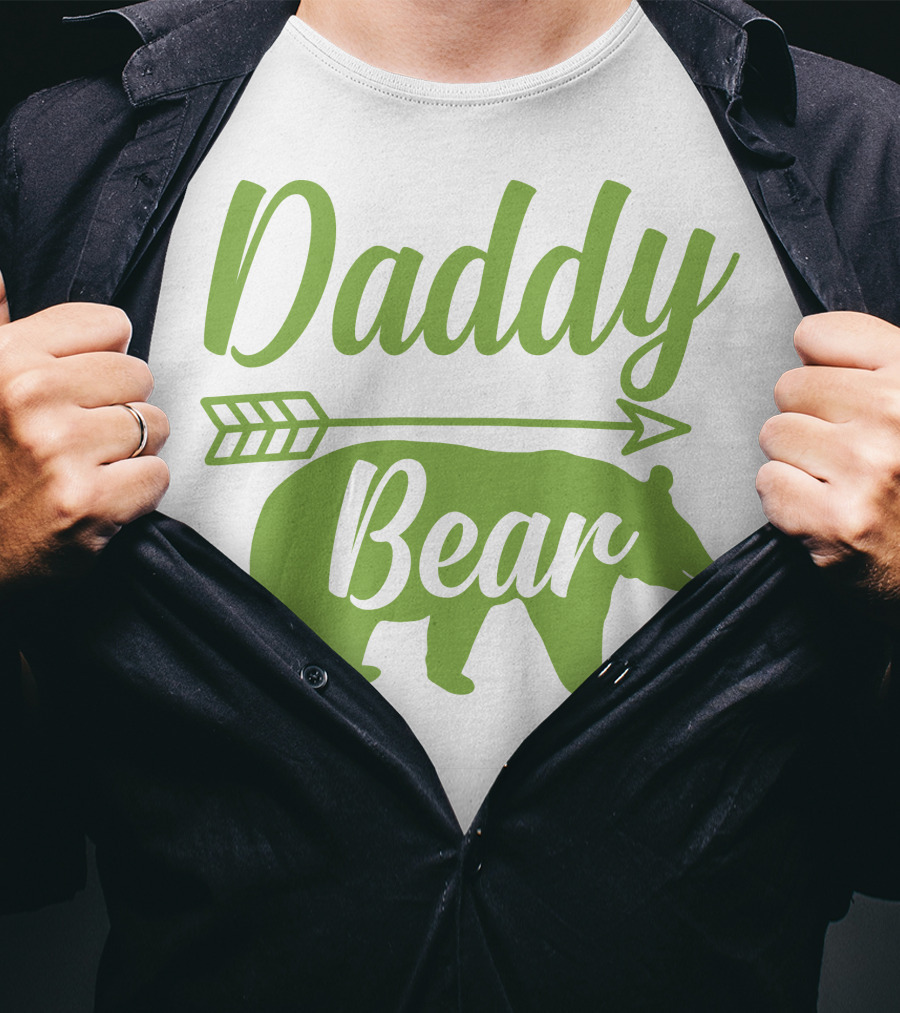 Daddy Bear Arrow T-Shirt