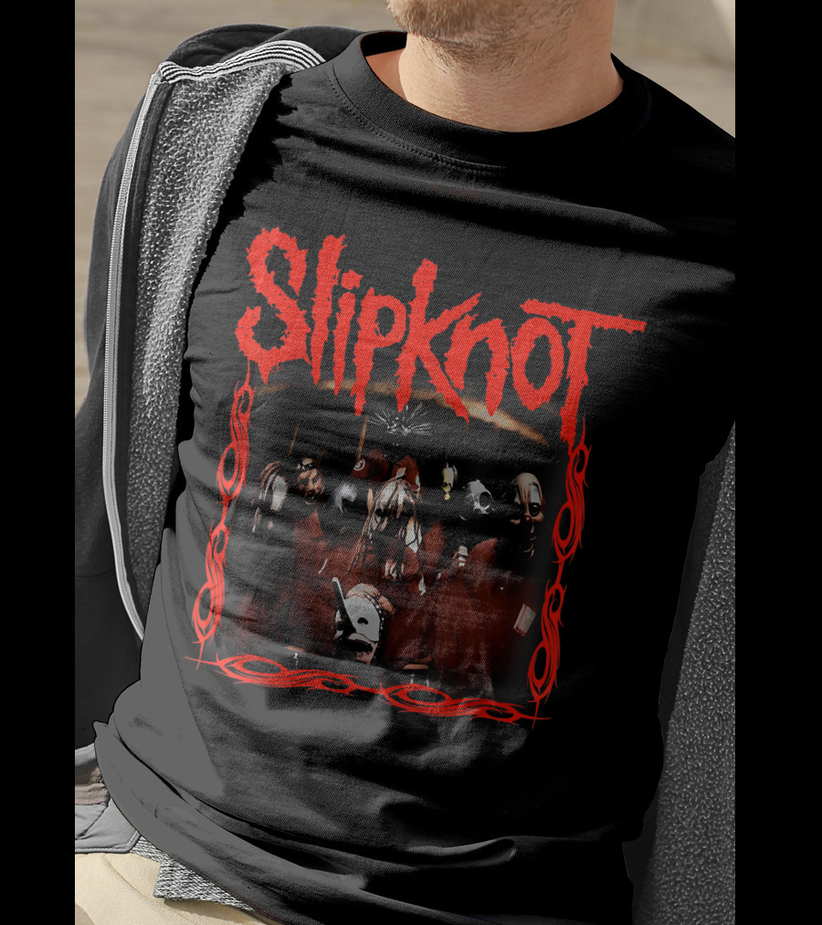 Slipknot Halloween Horror Masked Band Members T-Shirt